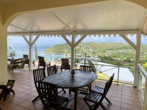 Maison de 3 chambres a Les Trois Ilets a 200 m de la plage avec vue sur la mer jardin clos et wifi